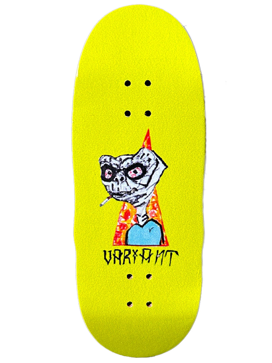 Variant Fingerboard Deck - Enemy Alien Yellow