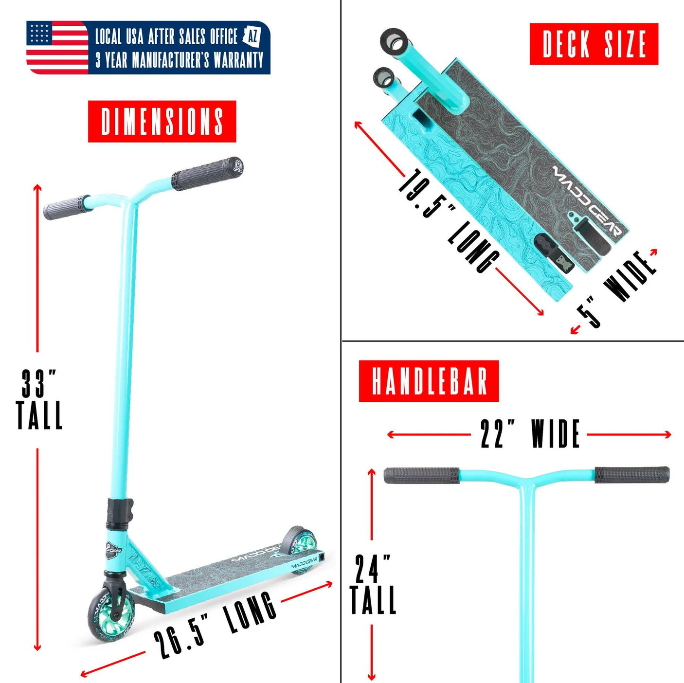 Madd Gear MG4 Titan Pro Scooter