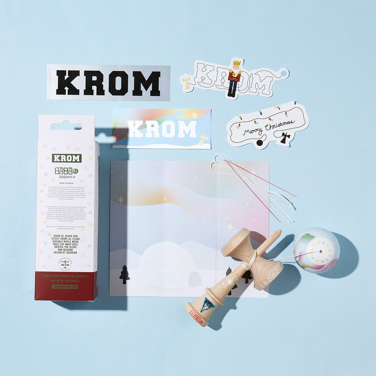 Kendama exclusivo de invierno Krom Sosohan