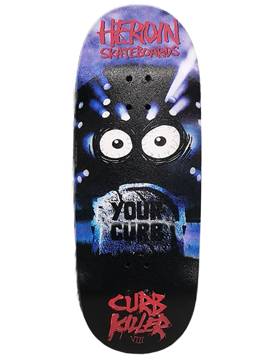 Close Up x Heroin Skateboards Fingerboard Deck - Your Curb