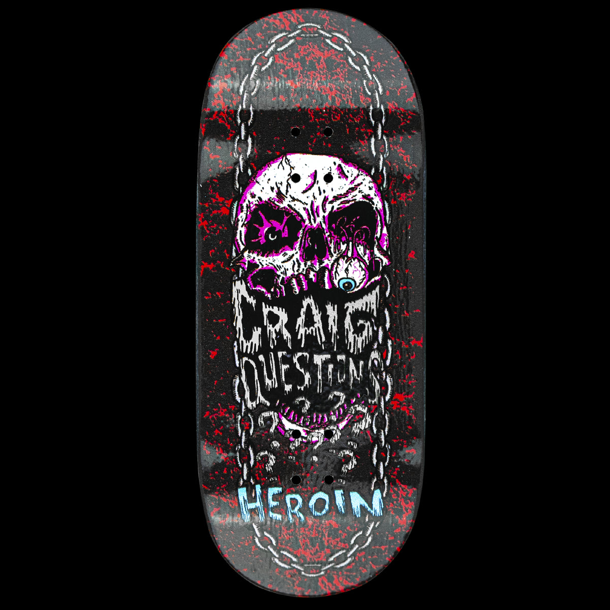 Maple Lab Fingerboard Deck - Craig Questions Knock Off