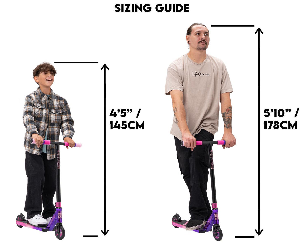 Sizing Guide for Invert Supreme Journey Mini 1+