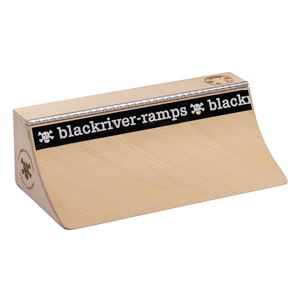 Rampa Blackriver Finberboard - Pocket Quarter XL con borde de diamante