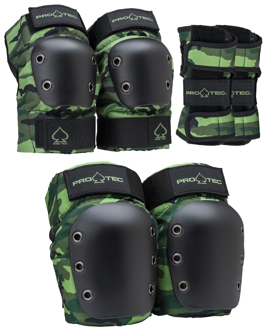 Pro-Tec Jr. Knee/Elbow/Wrist Combo Pad Set – The Vault Pro Scooters