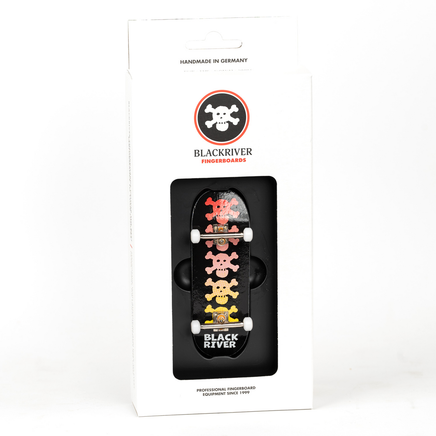 Diapasón completo Blackriver de 7 capas - RiverLabel Skulls