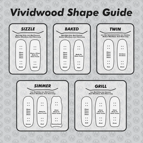 VividWood Fingerboard Deck - Koi