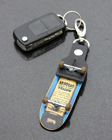 Yellowood Fingerboard Keychain