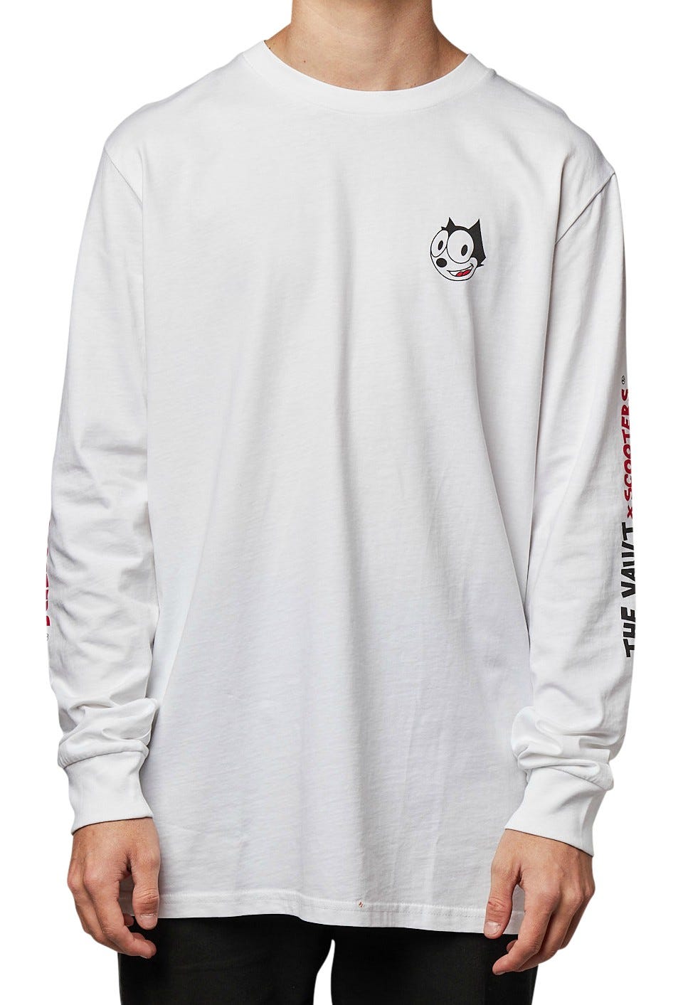 TV Scooter Cats Long Sleeve