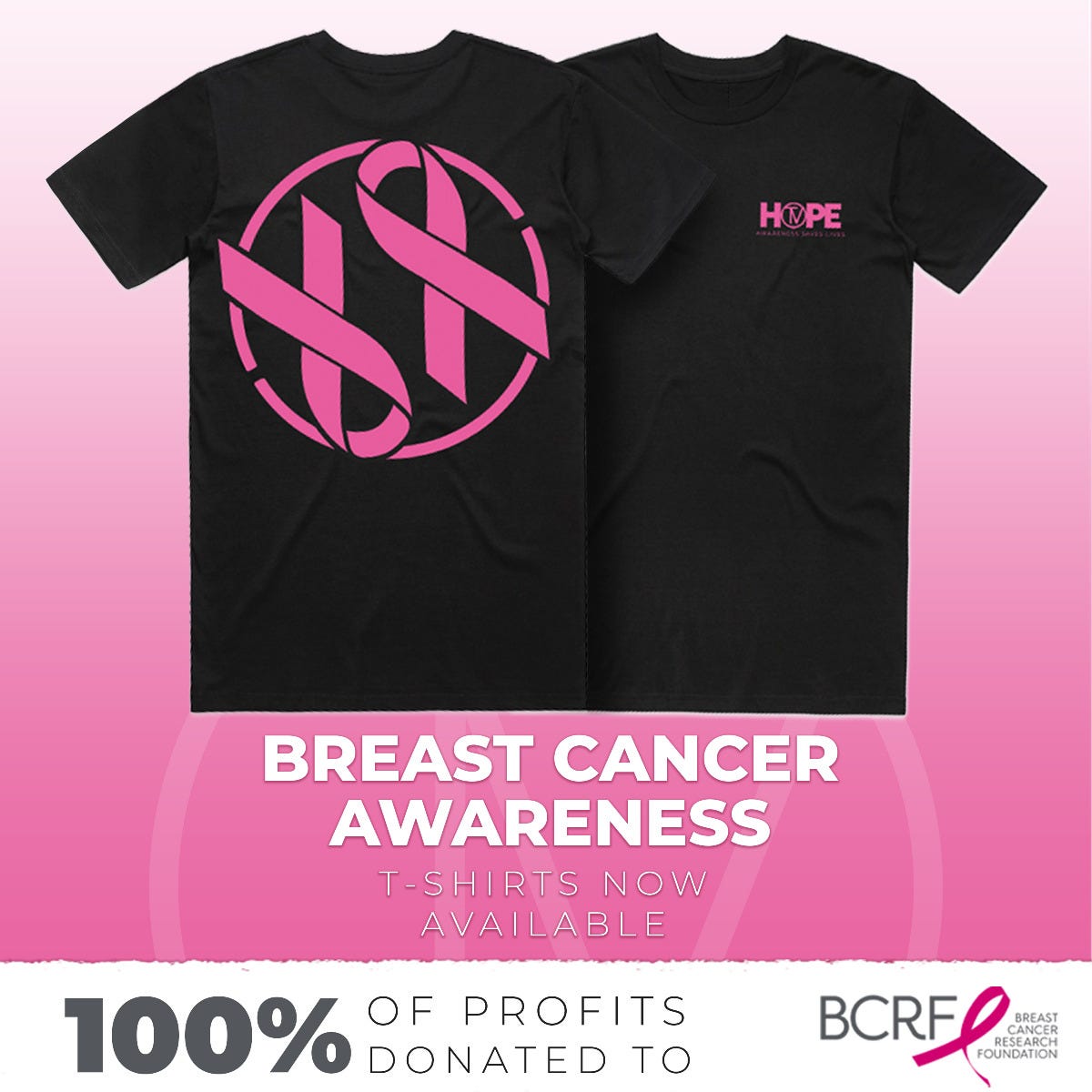 TV Breast Cancer Awareness T-Shirt