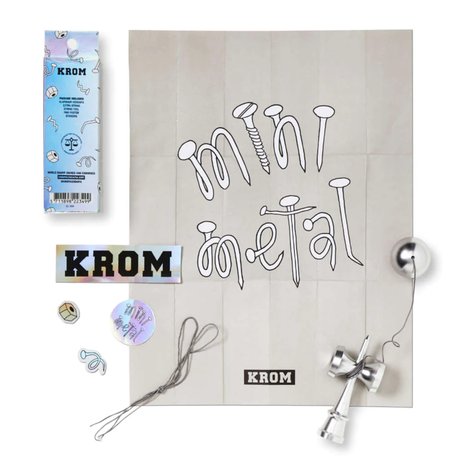 Krom Mini Metal Kendama