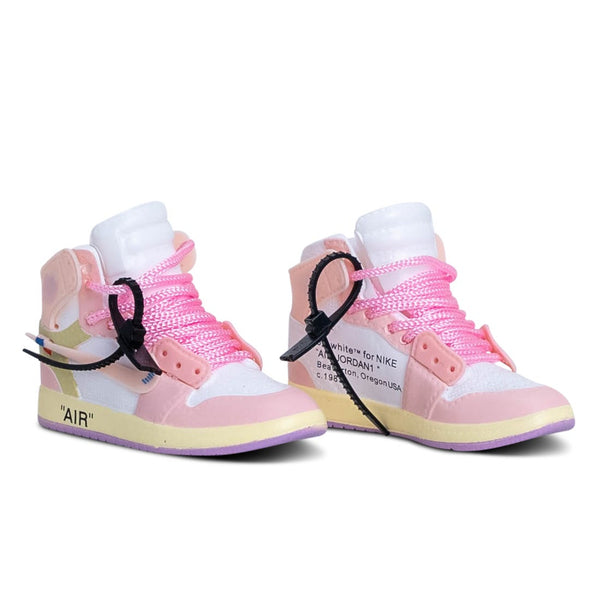 Pink off white 1s hot sale