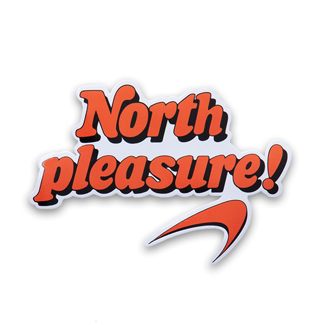 North Pleasure Sticker