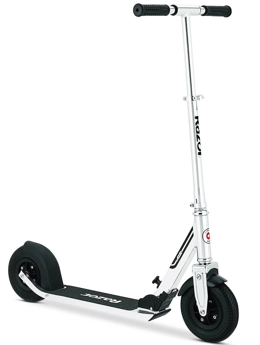 Black razor moped best sale