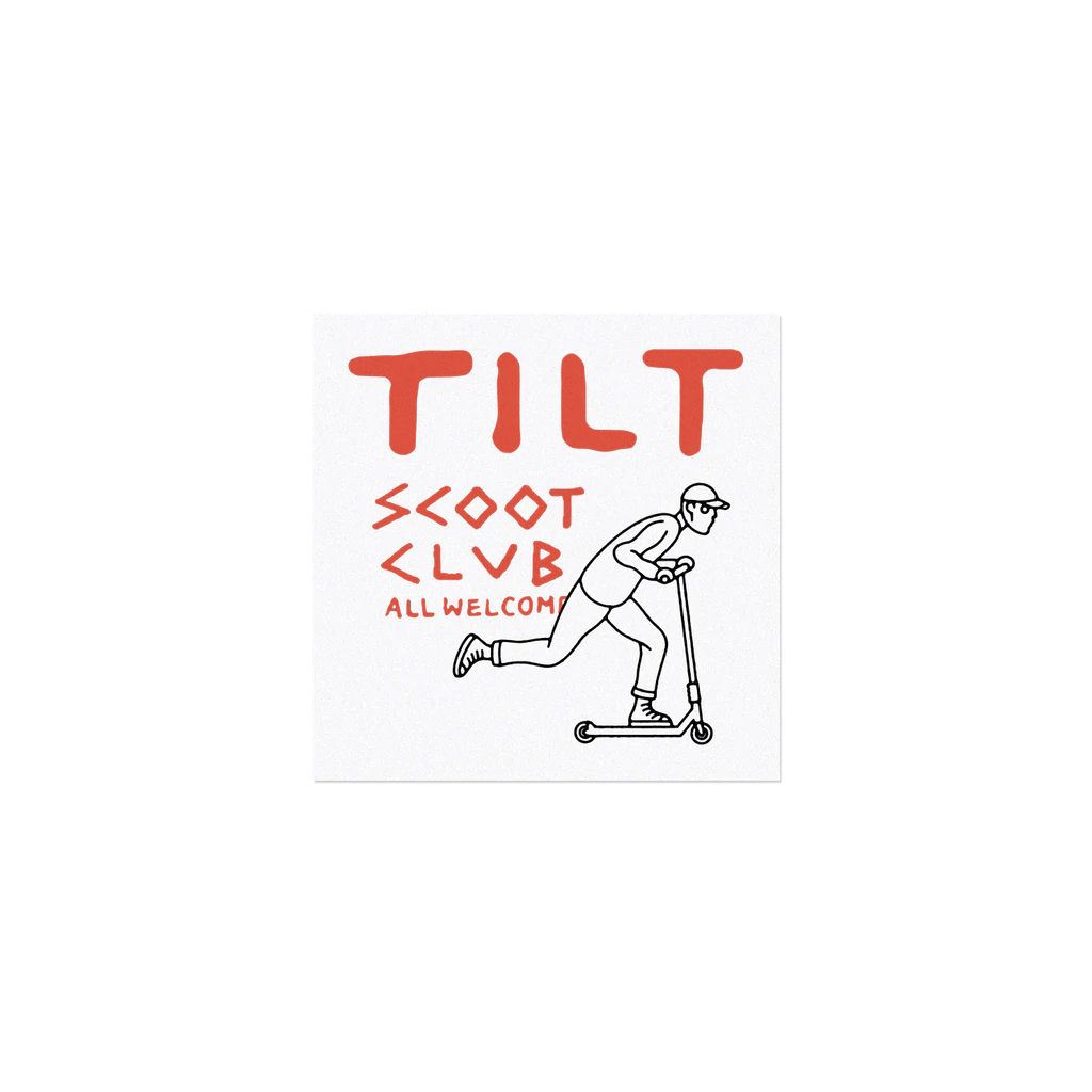 Club TiLT Scoot Pegatina