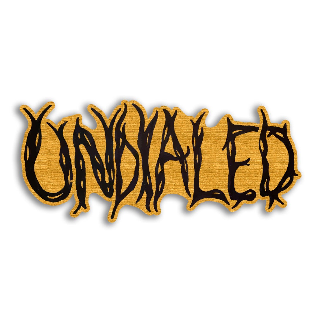 Undialed Spooky Sticker