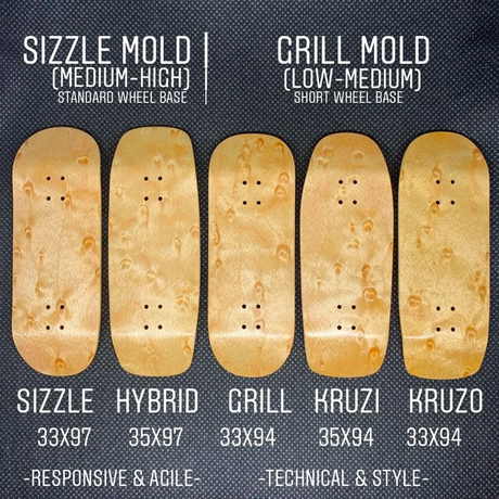 VividWood Fingerboard Deck - Cheers