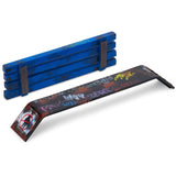 WhytMykConcrete Fingerboard Ramp - Metal Bench Combo